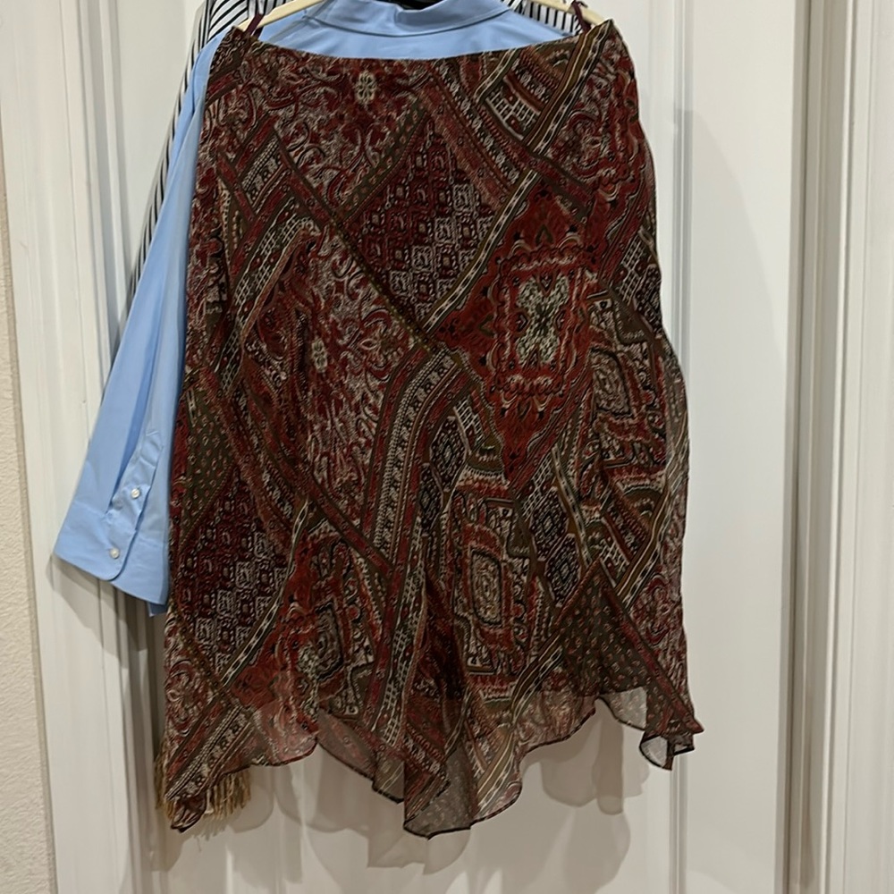 Charter Club petite silk skirt